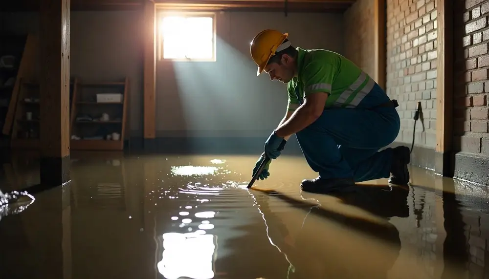 Professional water damage restoration services in Oakhurst, OK